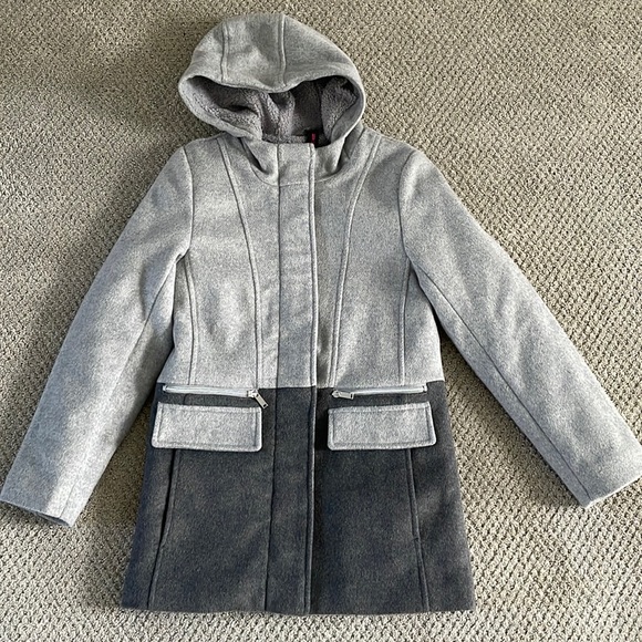 Design Lab (lord&taylor) Girl Wool Blend Coat sz L - Picture 1 of 3